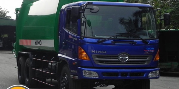 Xe ép rác Hino 22 khối - Công Ty Cổ Phần Thiết Bị Vật Tư Minh Hải